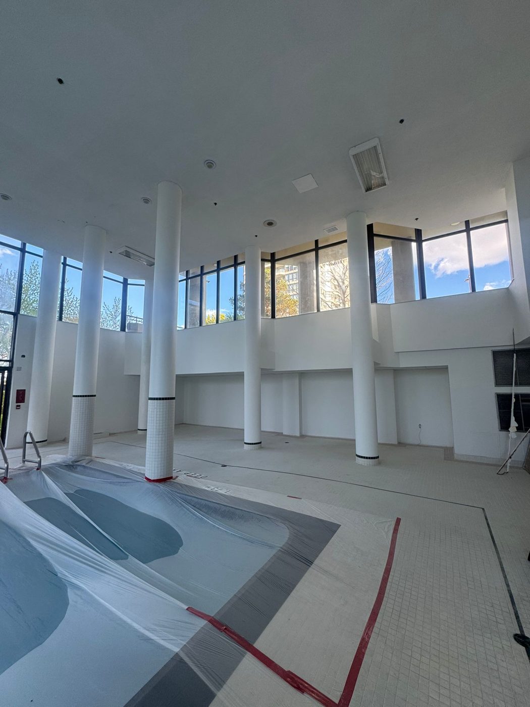 Restored amenity interior